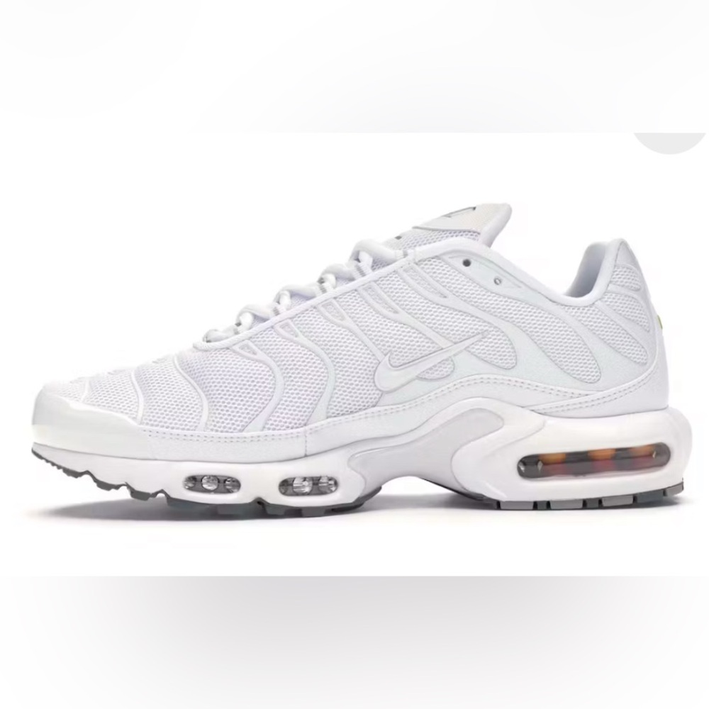 Nike Air Max plus 604133-139 men size White/White-Black-Cool Grey